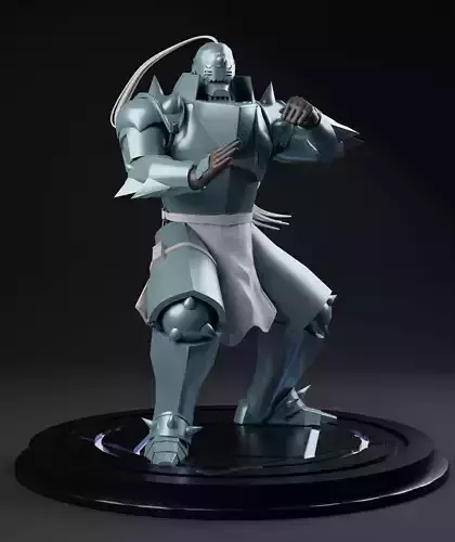 ALPHONSE ELRIC FROM ANIME FULLMETAL ALCHEMIST 3D print model