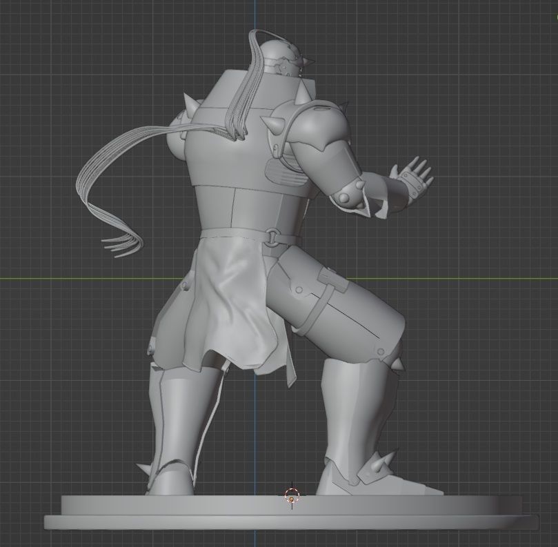 ALPHONSE ELRIC FROM ANIME FULLMETAL ALCHEMIST 3D print model_6