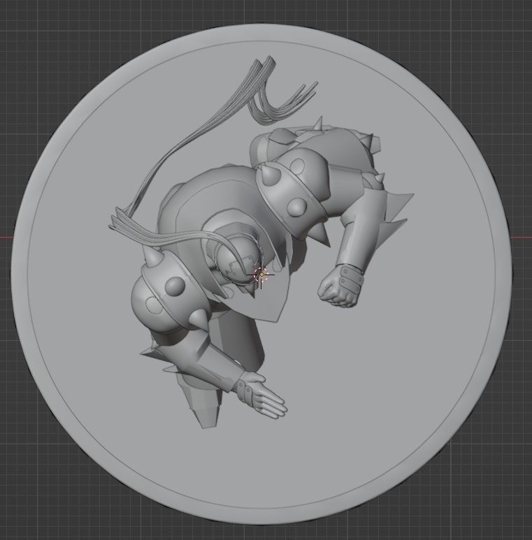 ALPHONSE ELRIC FROM ANIME FULLMETAL ALCHEMIST 3D print model_9