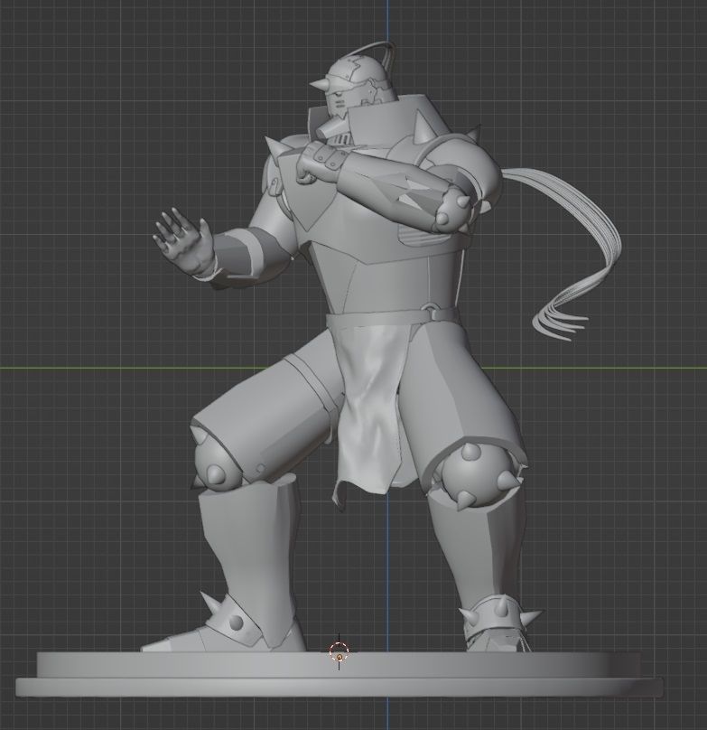 ALPHONSE ELRIC FROM ANIME FULLMETAL ALCHEMIST 3D print model_7