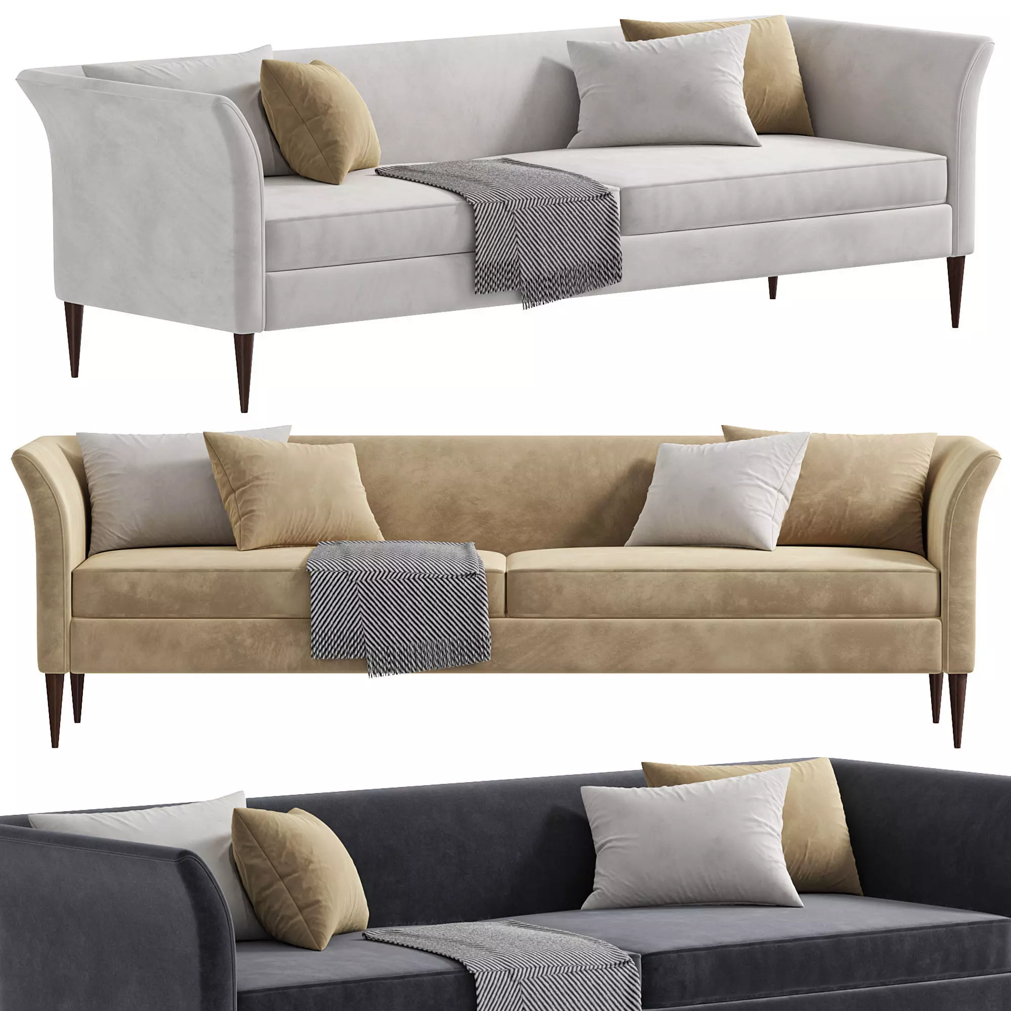 Sofa A116 By Delavega 3D model_0