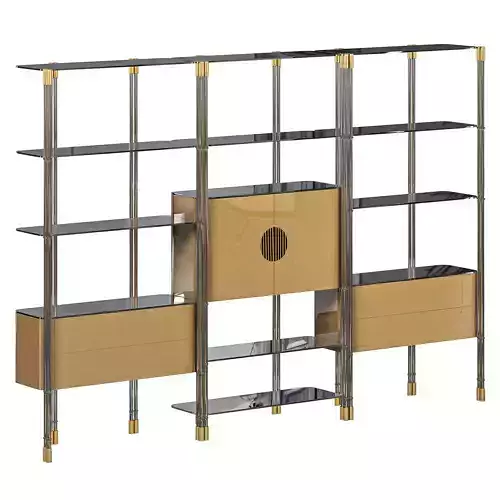 BOOKCASE MURRAY by Mezzo Collection