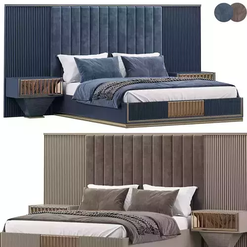 Valentin Metal Bed By Luxury Collection