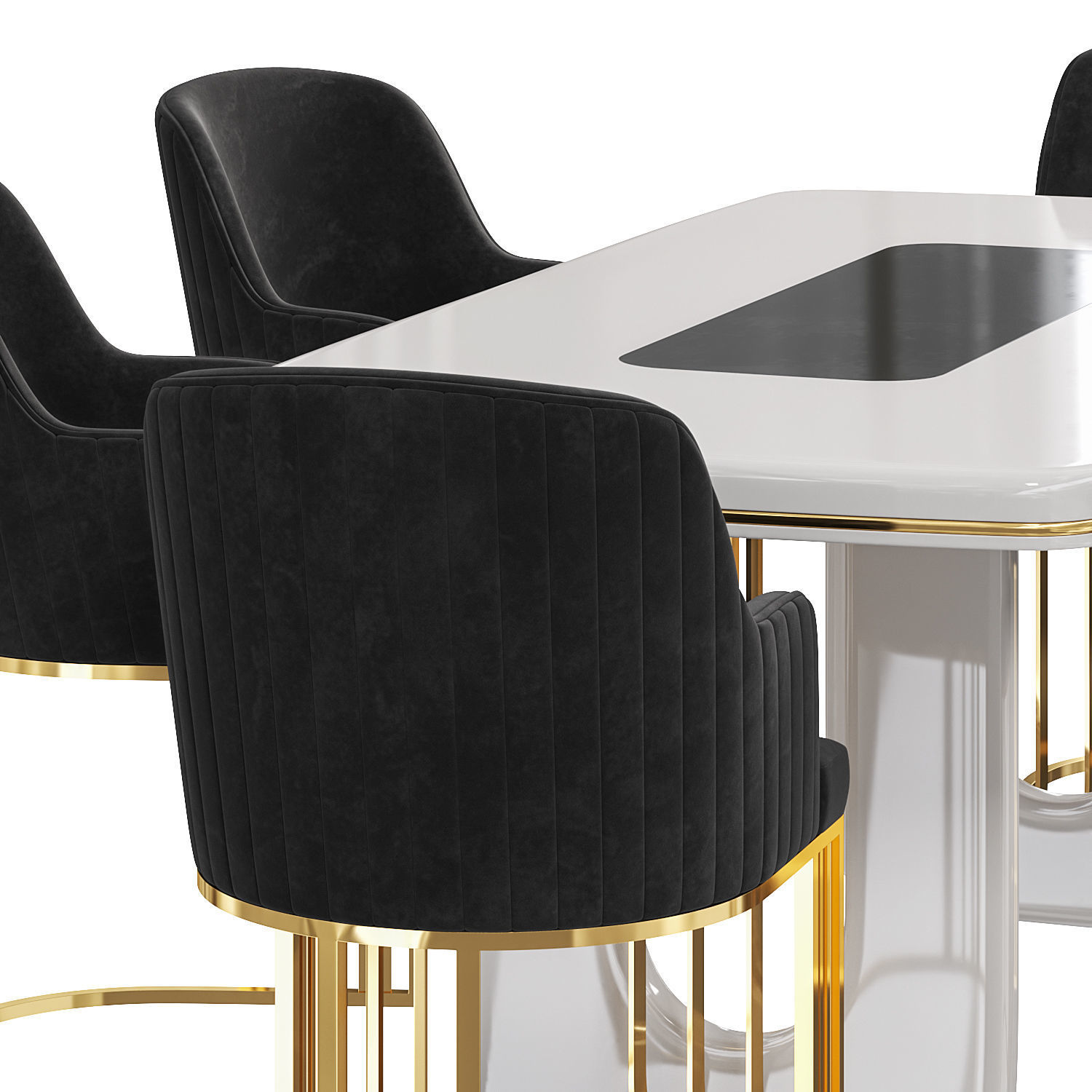 GUSTO DINING TABLE by Atmacha 3D model_1