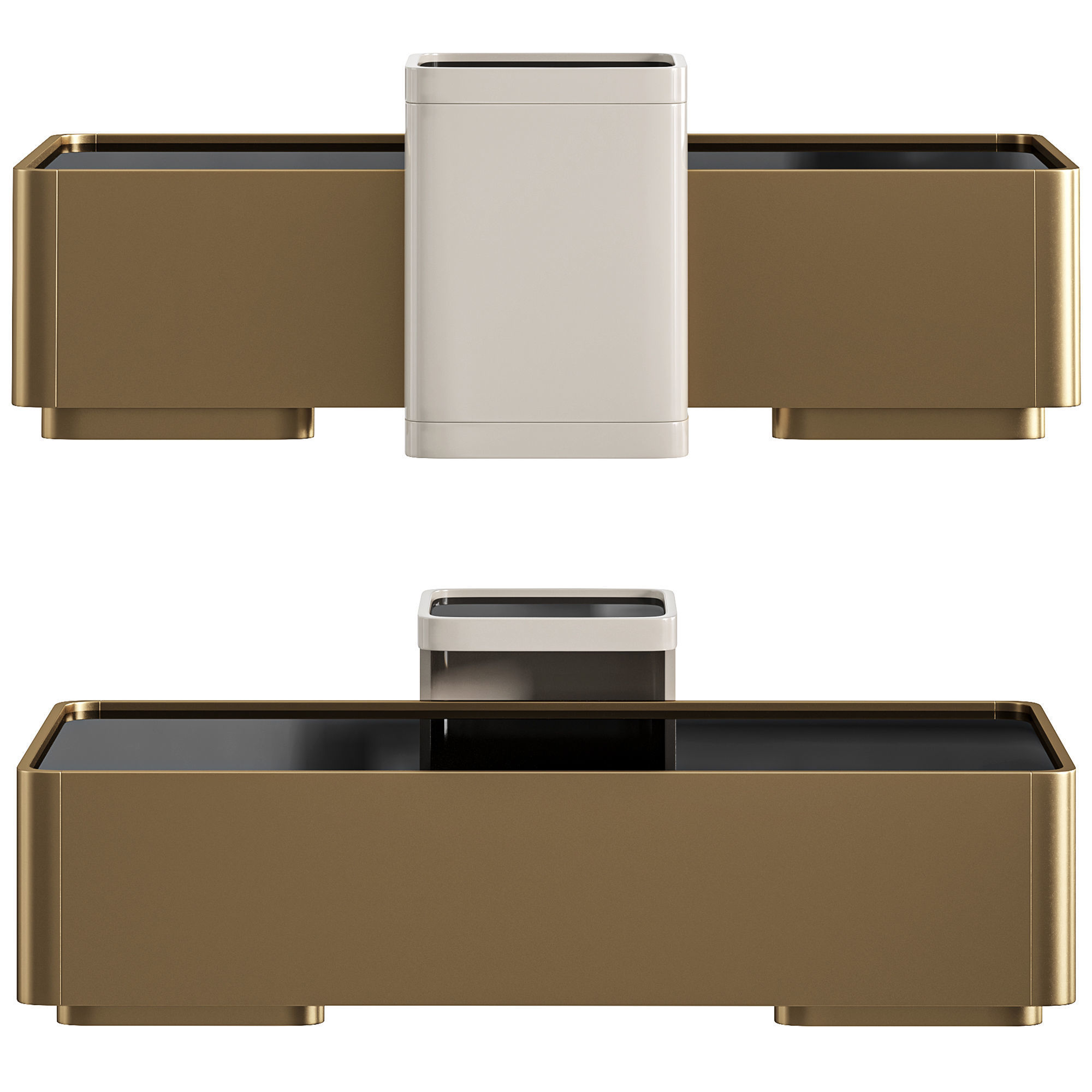 SENI SQUARE TABLE BY CASA MAGNA COLLECTION 3D model_1