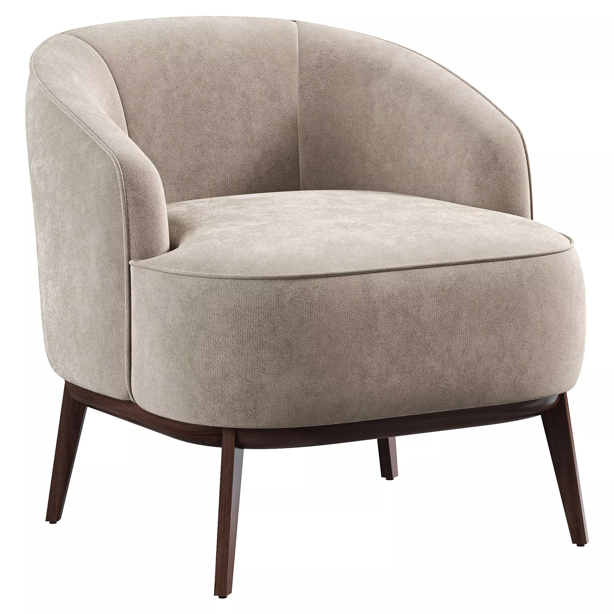 Megan Maple Chair By Domkopa 3D model_0