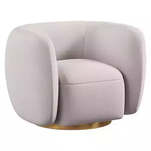Roxy swivel armchair by luxdeco