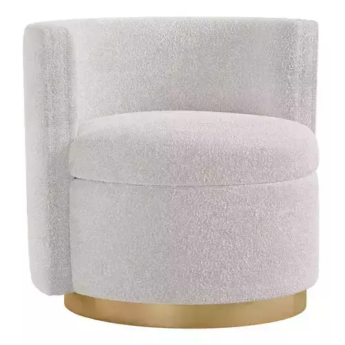 Amanda Swivel Chair by Luxdeco