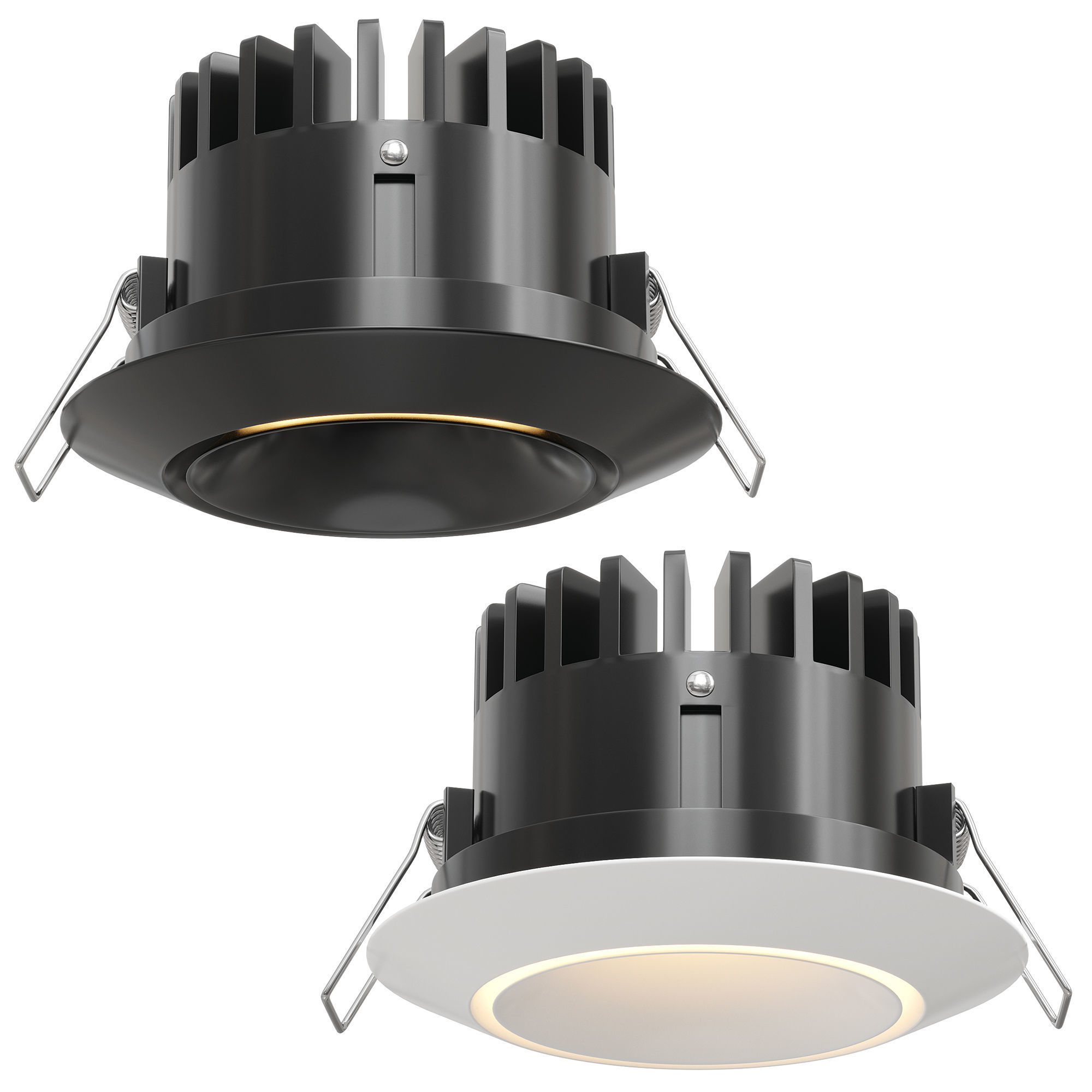 Recessed luminaire by Dc Electro 3D model_1