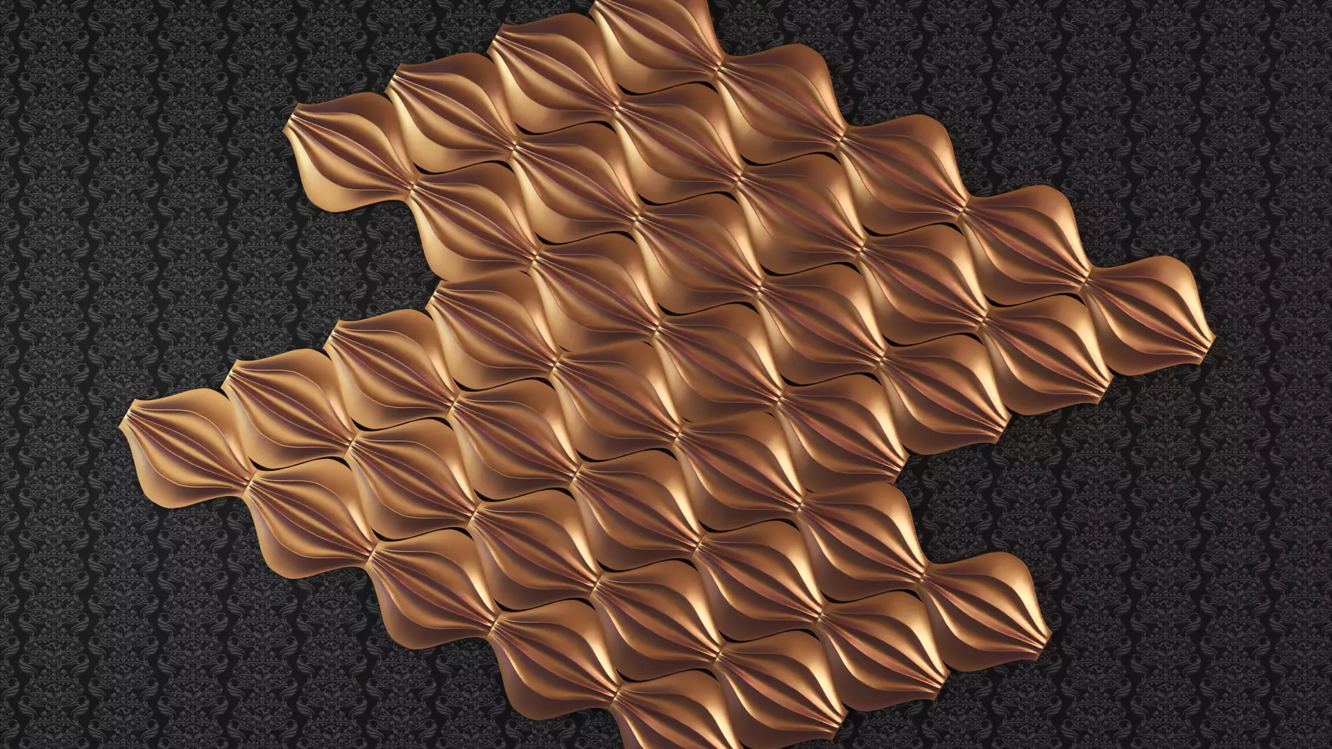 3D WALL PANEL  collection 5 of 14 3D print model_0