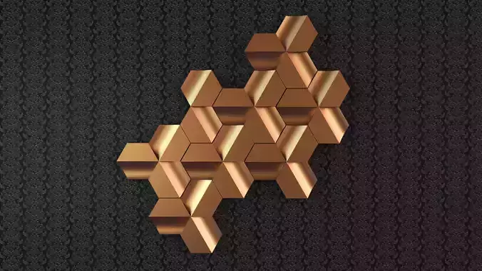 3D WALL PANEL  collection 6 of14 3D print model