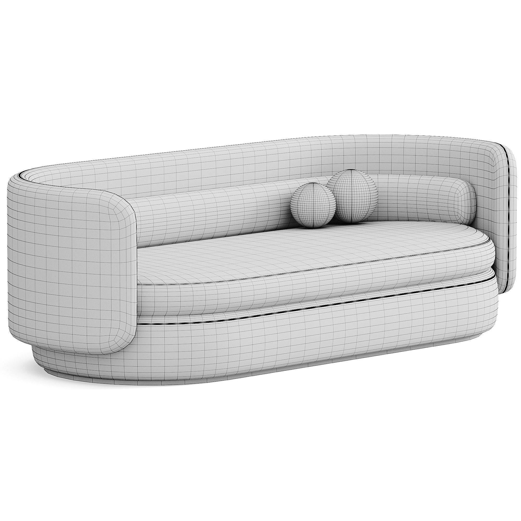 Group Chaise Lounge by Philippe Malouin for SCP 3D model_10