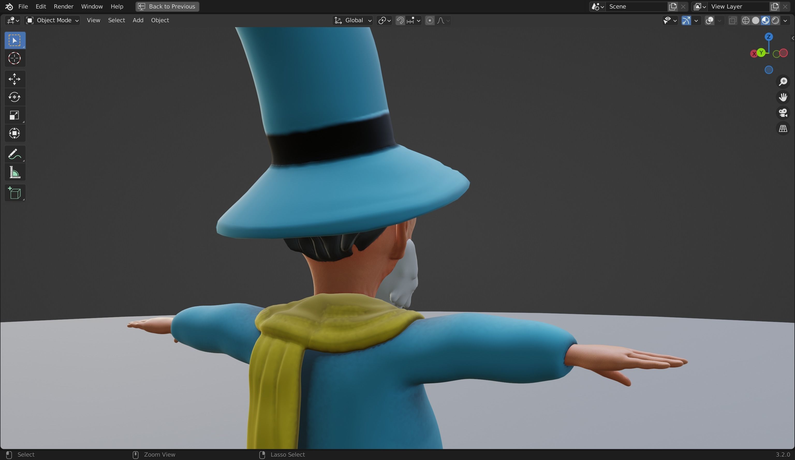 Sled Rigged from Peter Wheat book 3D model Low-poly 3D model_14