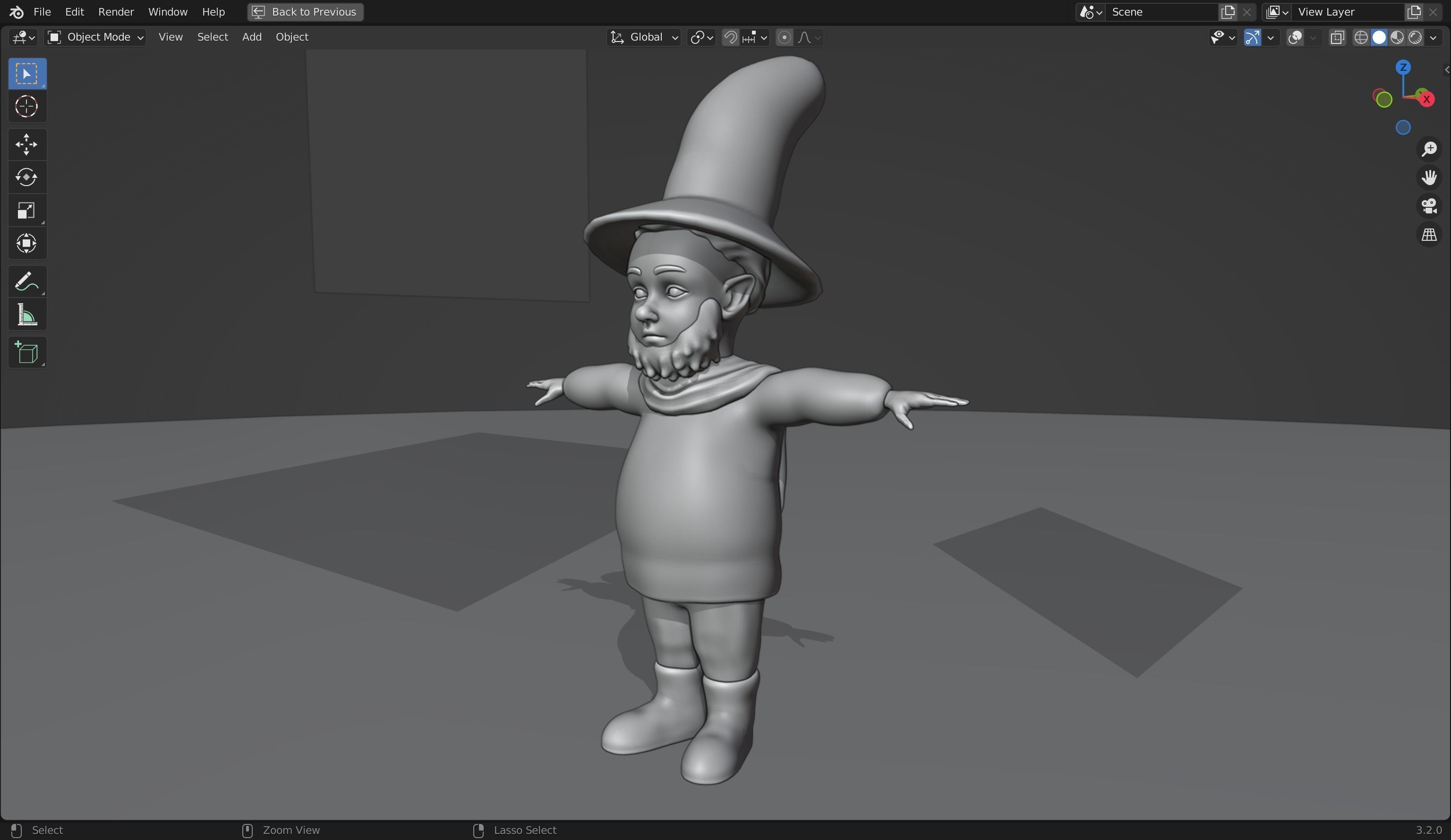 Sled Rigged from Peter Wheat book 3D model Low-poly 3D model_19