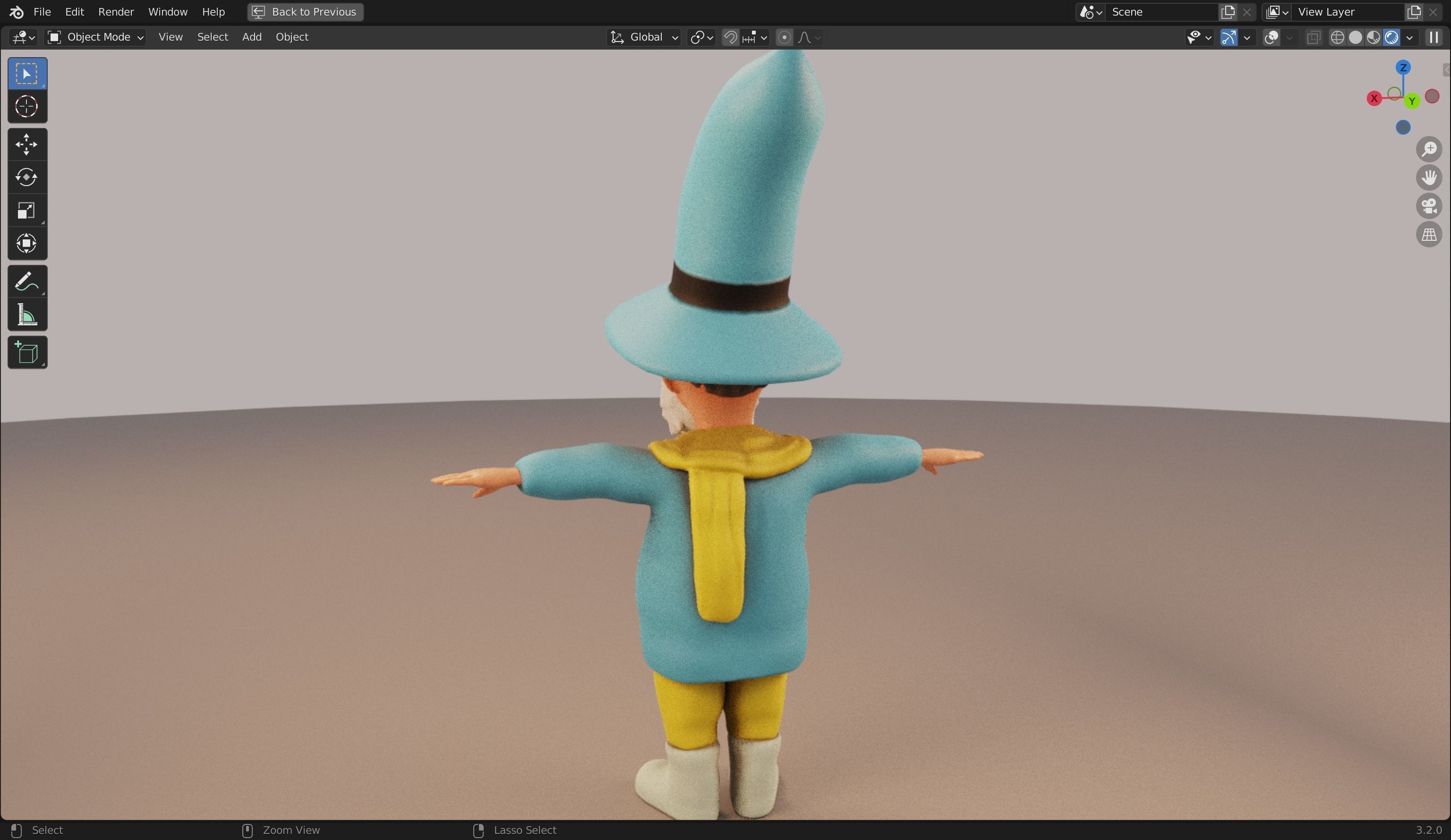 Sled Rigged from Peter Wheat book 3D model Low-poly 3D model_23