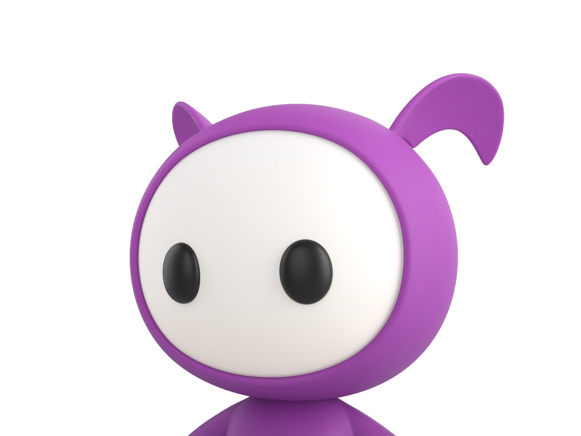 Character251 Rigged Mascot 3D model_14