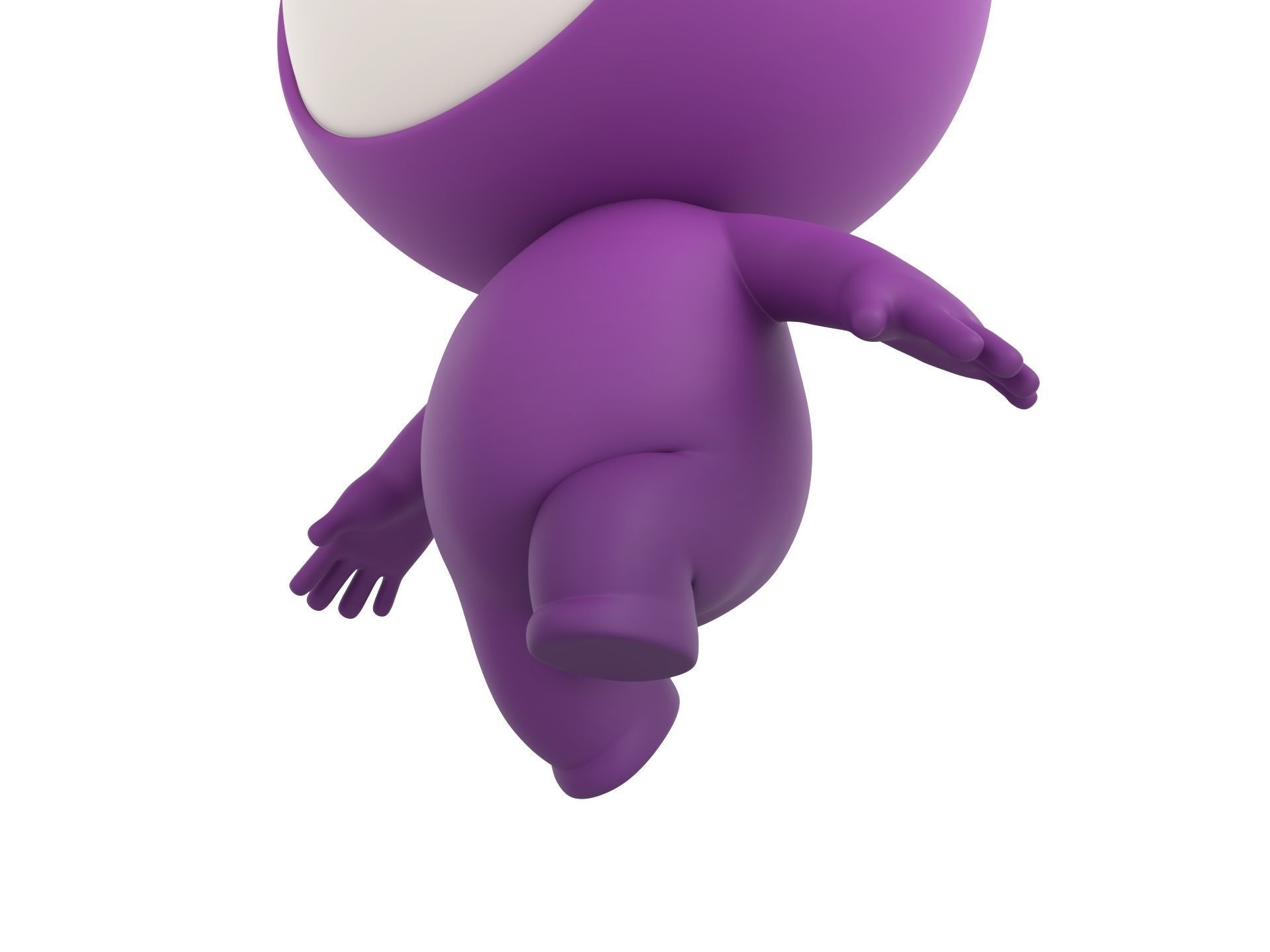 Character251 Rigged Mascot 3D model_6