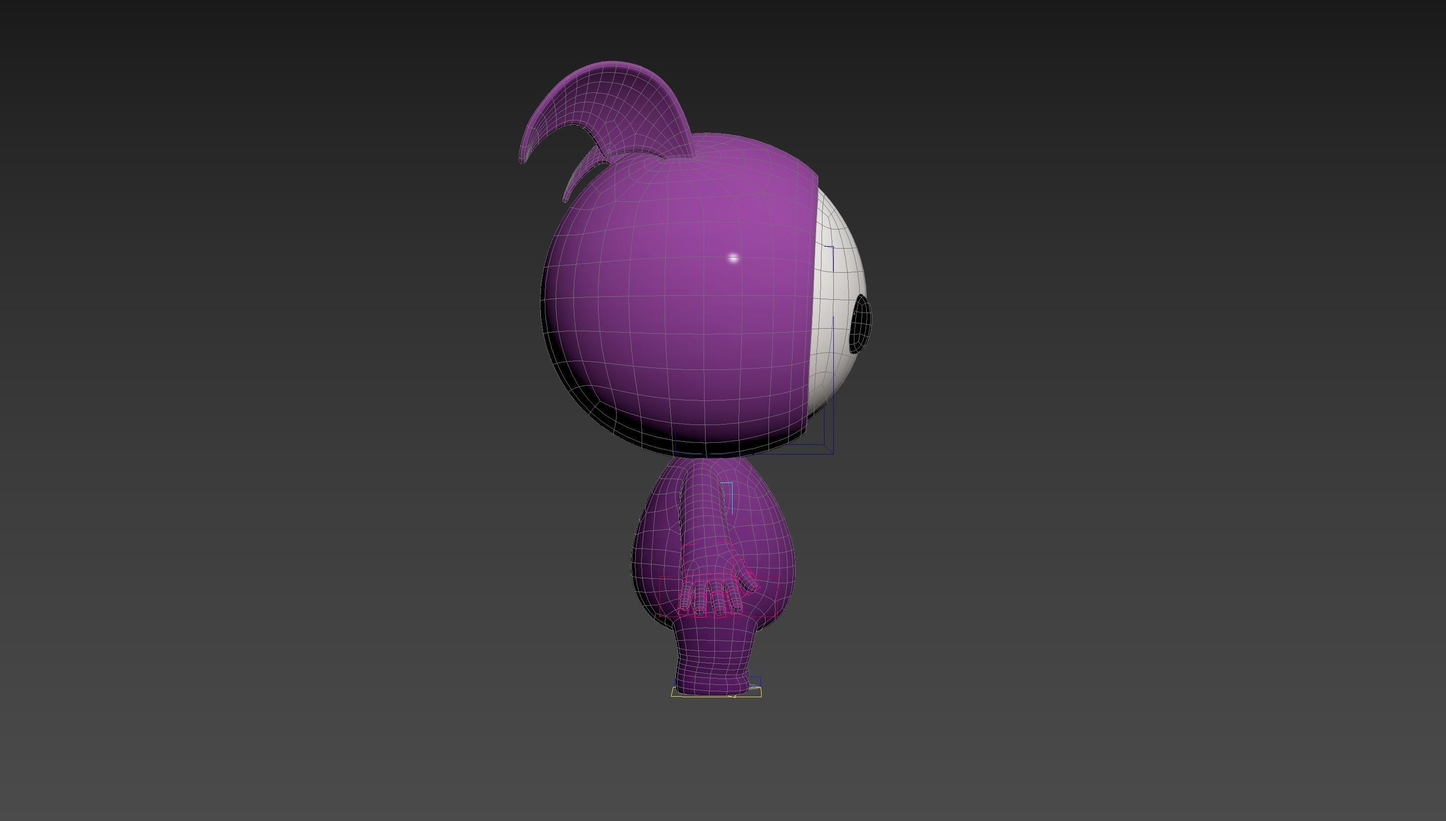 Character251 Rigged Mascot 3D model_30