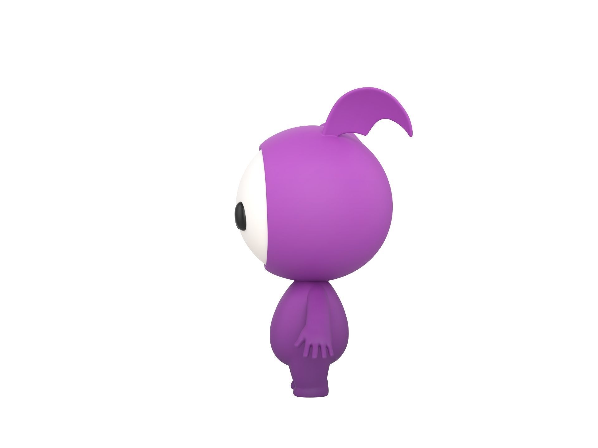 Character251 Rigged Mascot 3D model_13