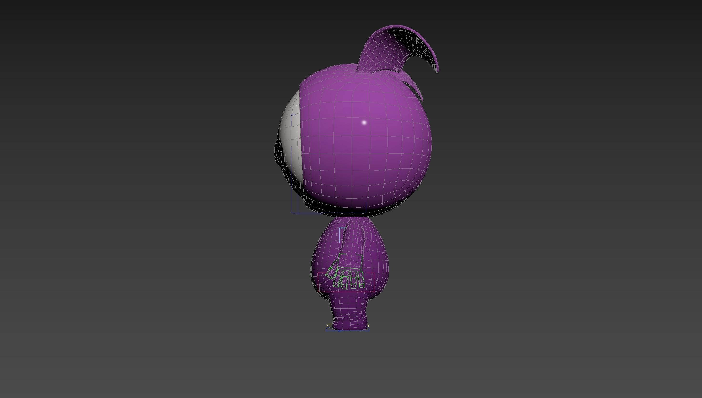 Character251 Rigged Mascot 3D model_34