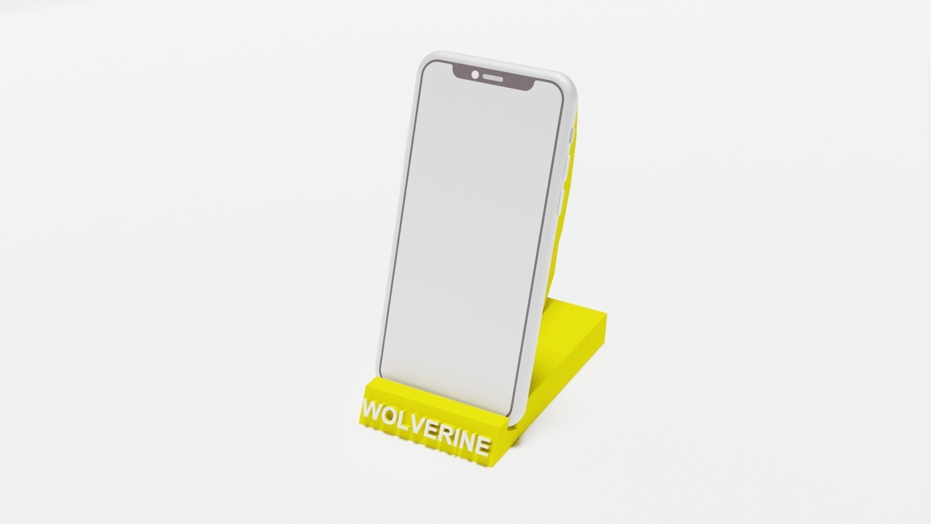 3D Wolverine Phone Holder 3D print model_1