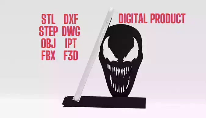 3D Venom Phone Holder
