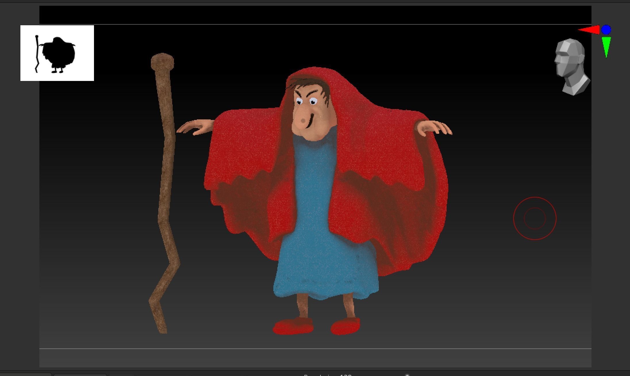 Wicked Weevil Witch 3d Model Low-poly 3D model_19