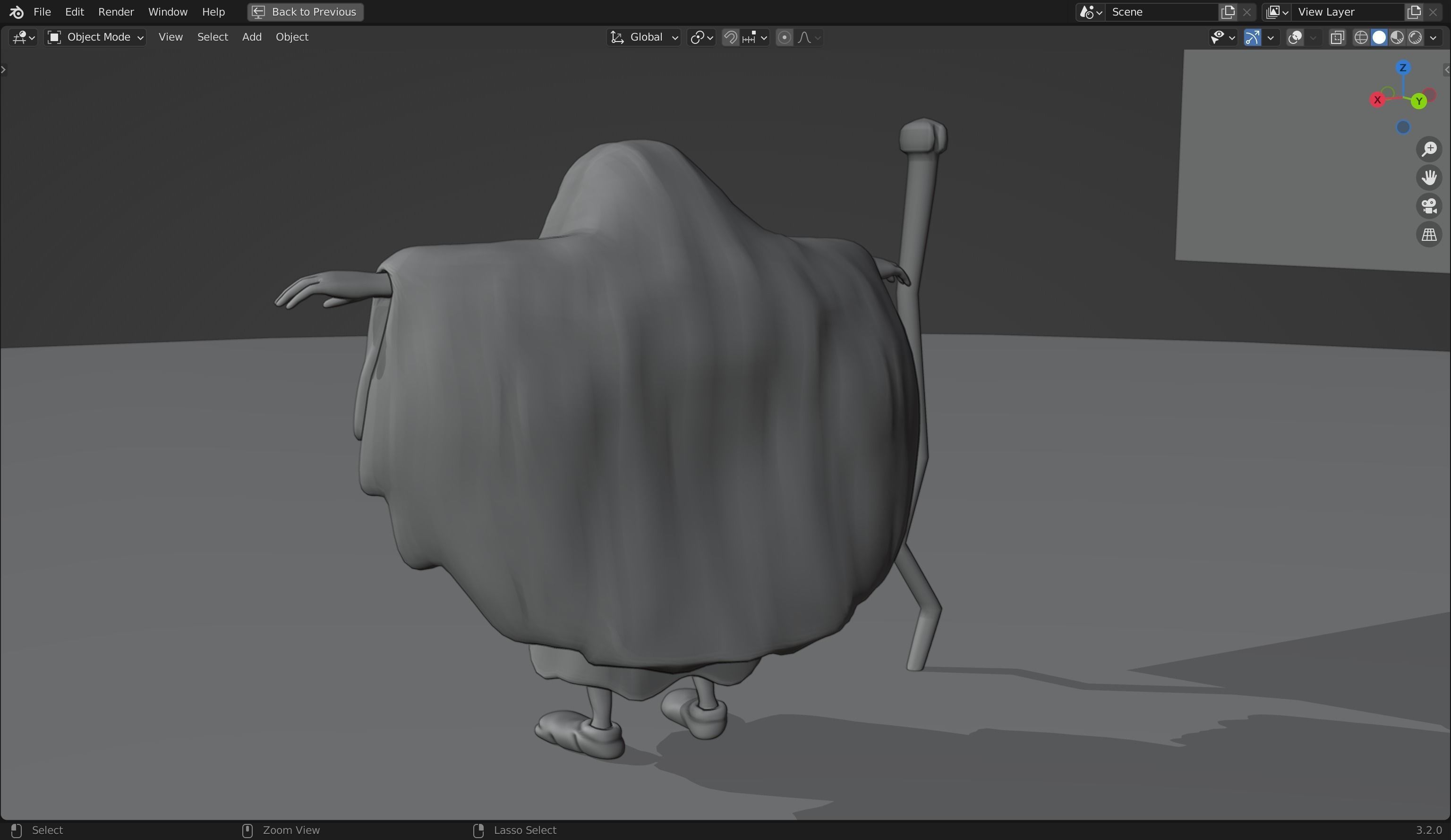 Wicked Weevil Witch 3d Model Low-poly 3D model_11