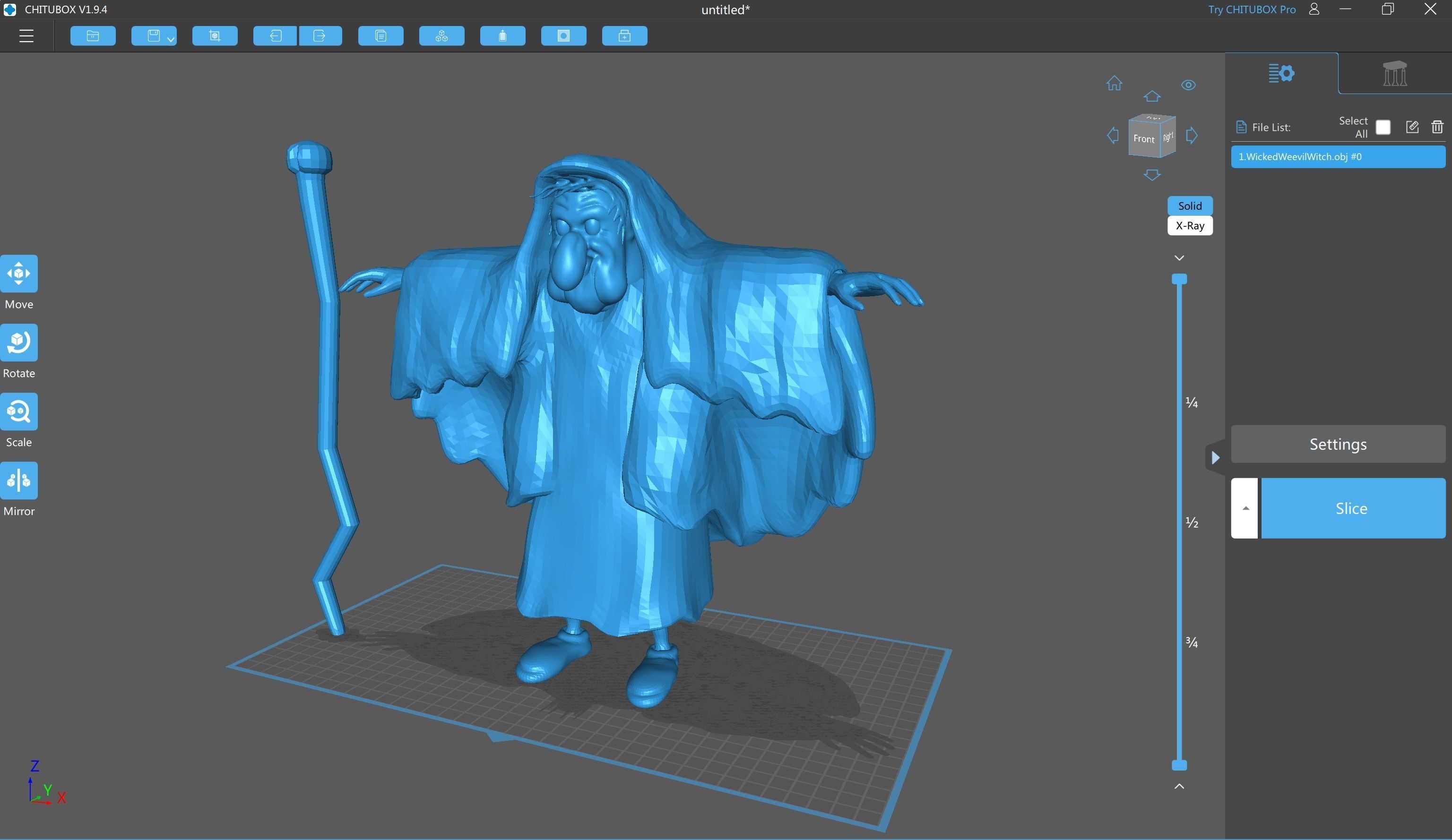 Wicked Weevil Witch 3d Model Low-poly 3D model_18