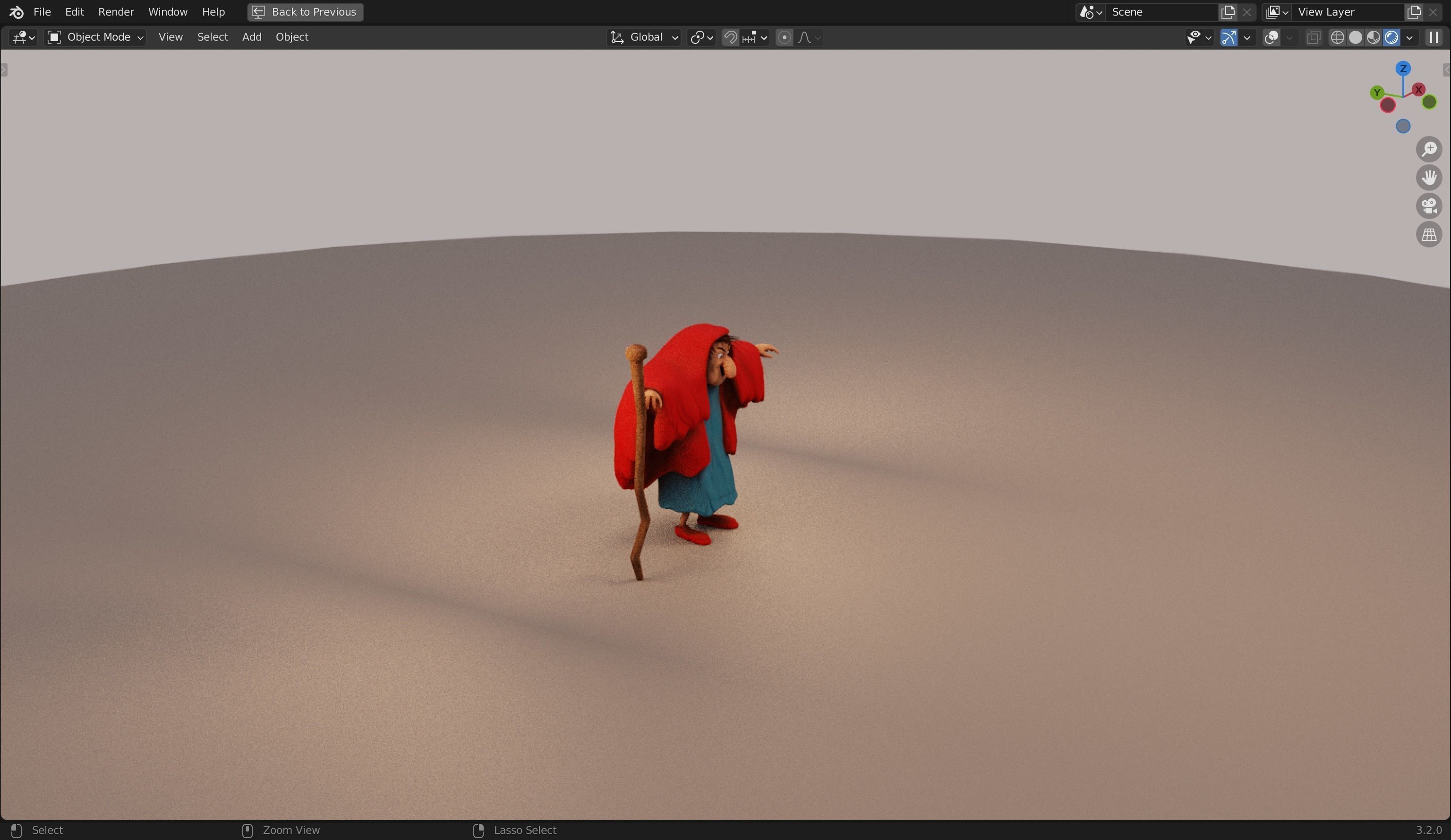 Wicked Weevil Witch 3d Model Low-poly 3D model_17