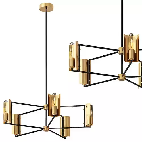 Emerson Pendant By Troy Lighting 3D model