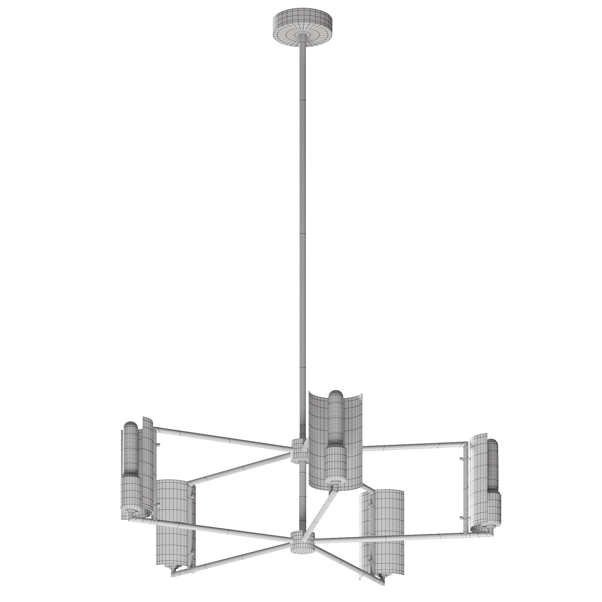 Emerson Pendant By Troy Lighting 3D model_2