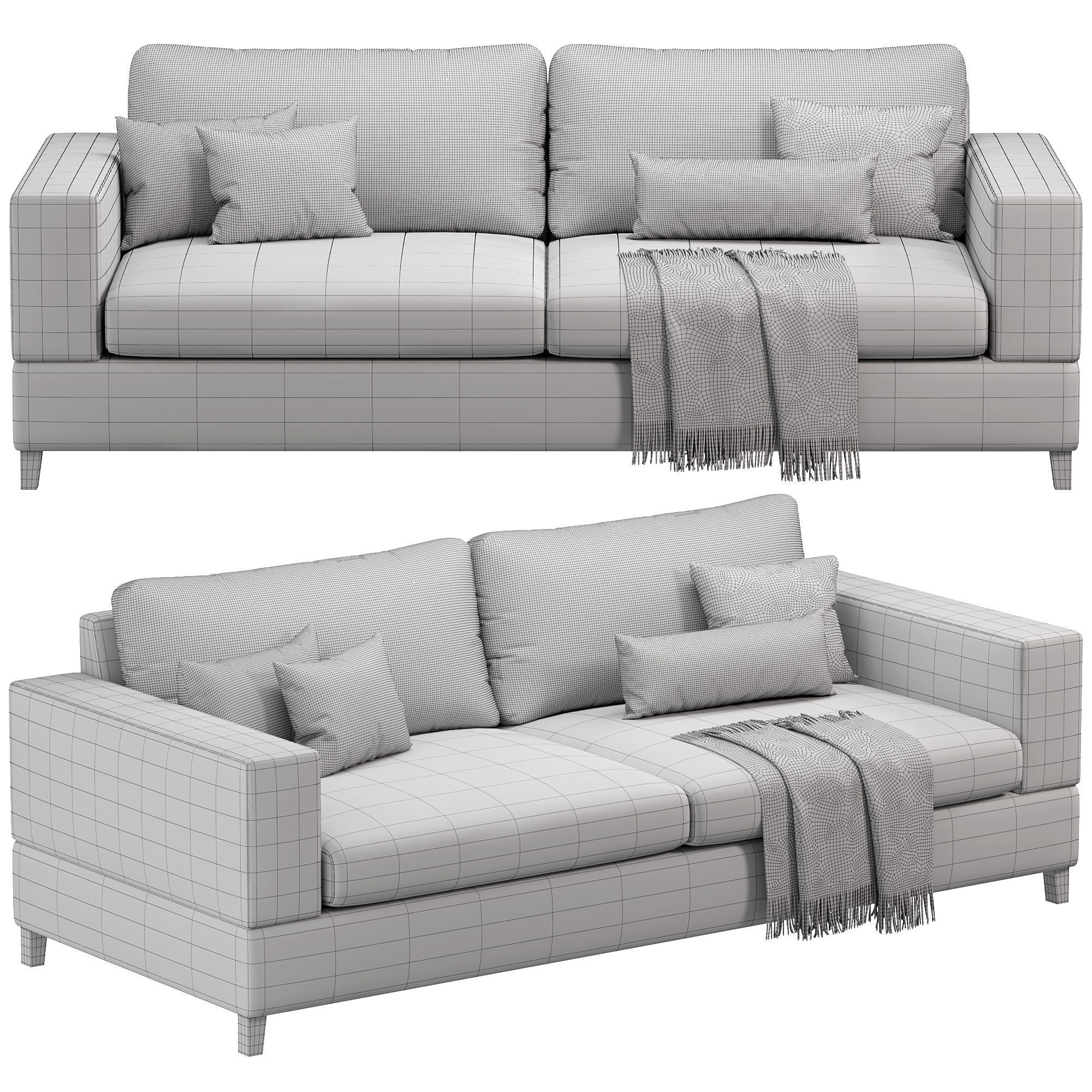 Sofa A111 by delavega 3D model_2