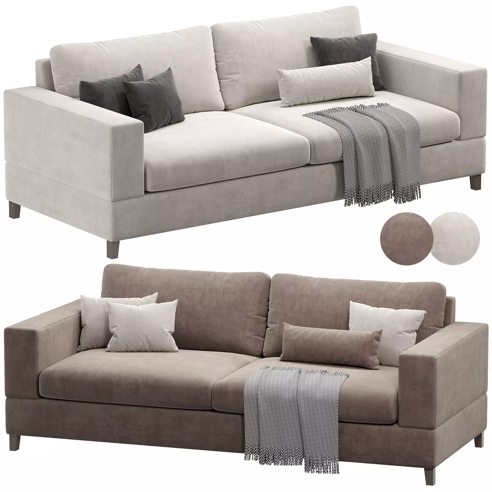 Sofa A111 by delavega 3D model_0