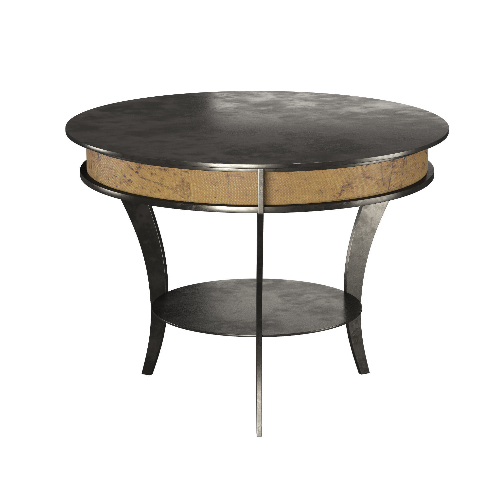 COFFEE TABLE vintage 3D model_3