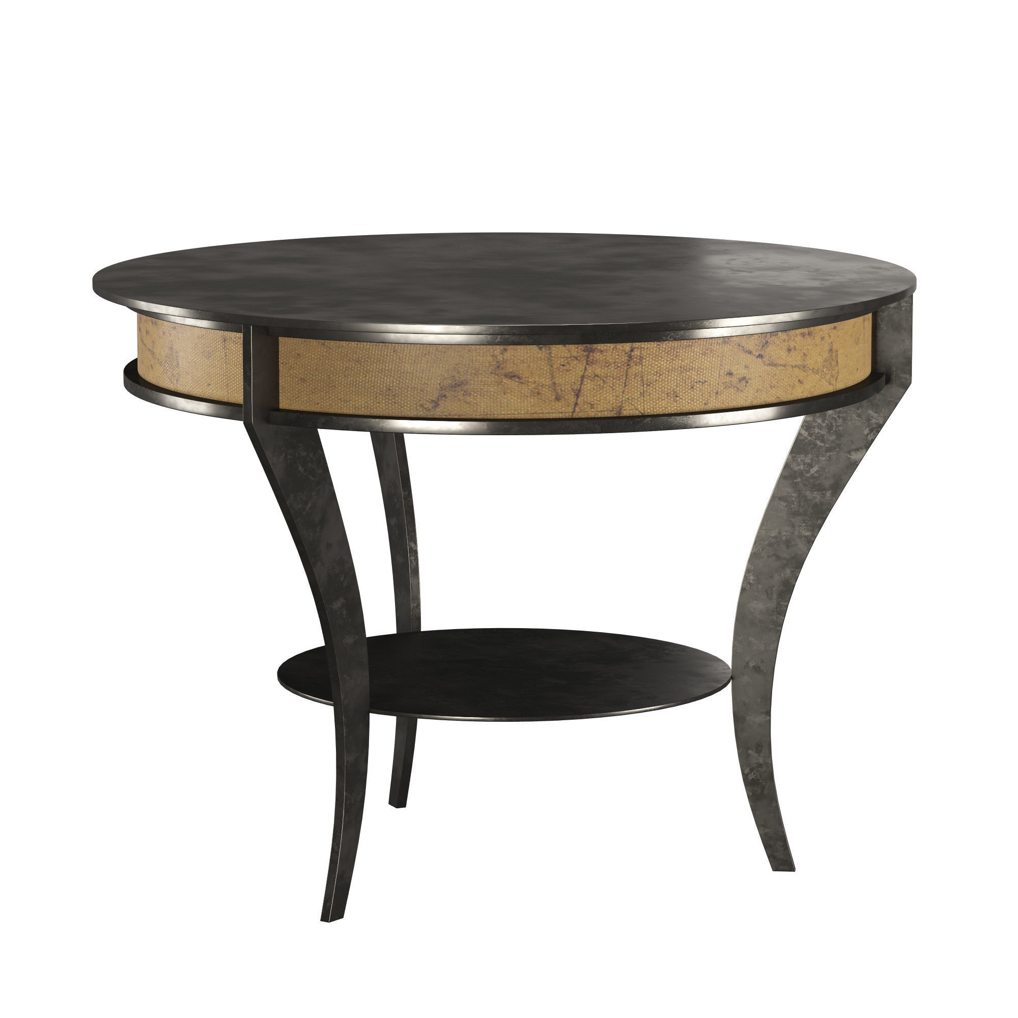 COFFEE TABLE vintage 3D model_2