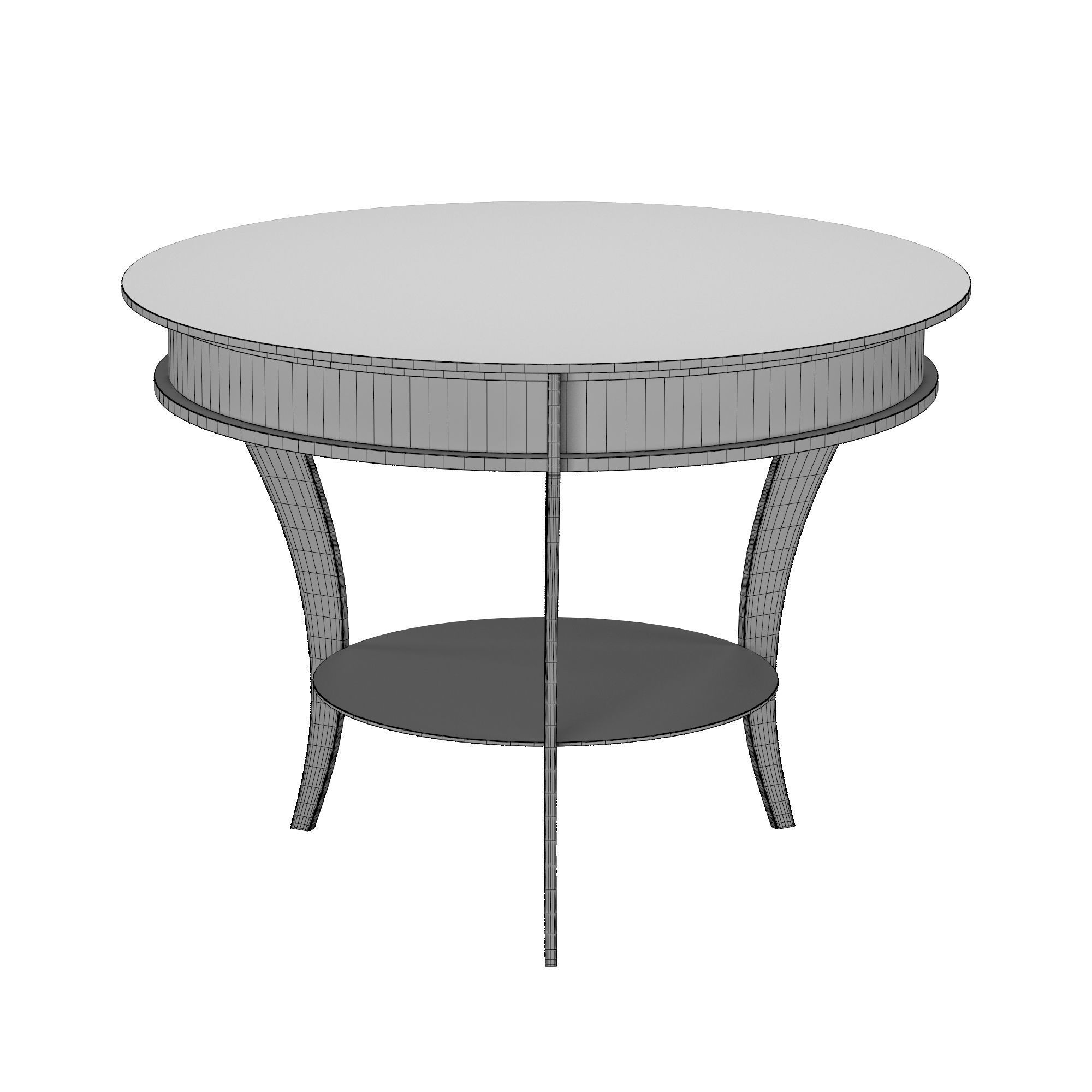 COFFEE TABLE vintage 3D model_4