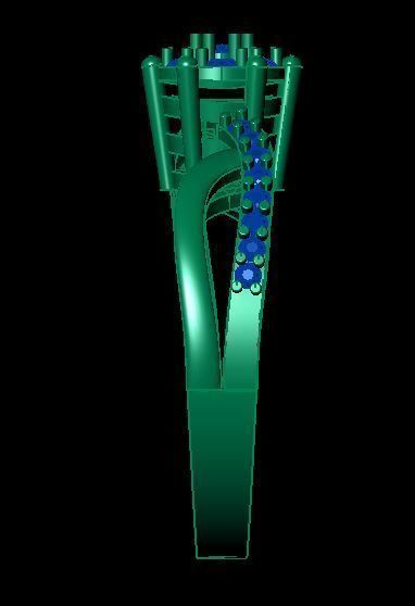 wedding ring 3D print model_14