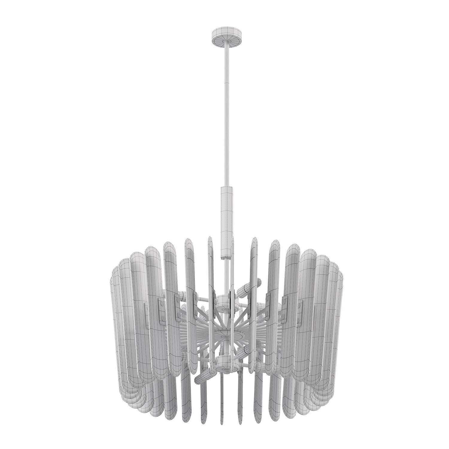 Klaus Chandelier By Arteriors Home 3D model_2