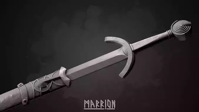 Gondorian Infantry Sword 3D print model