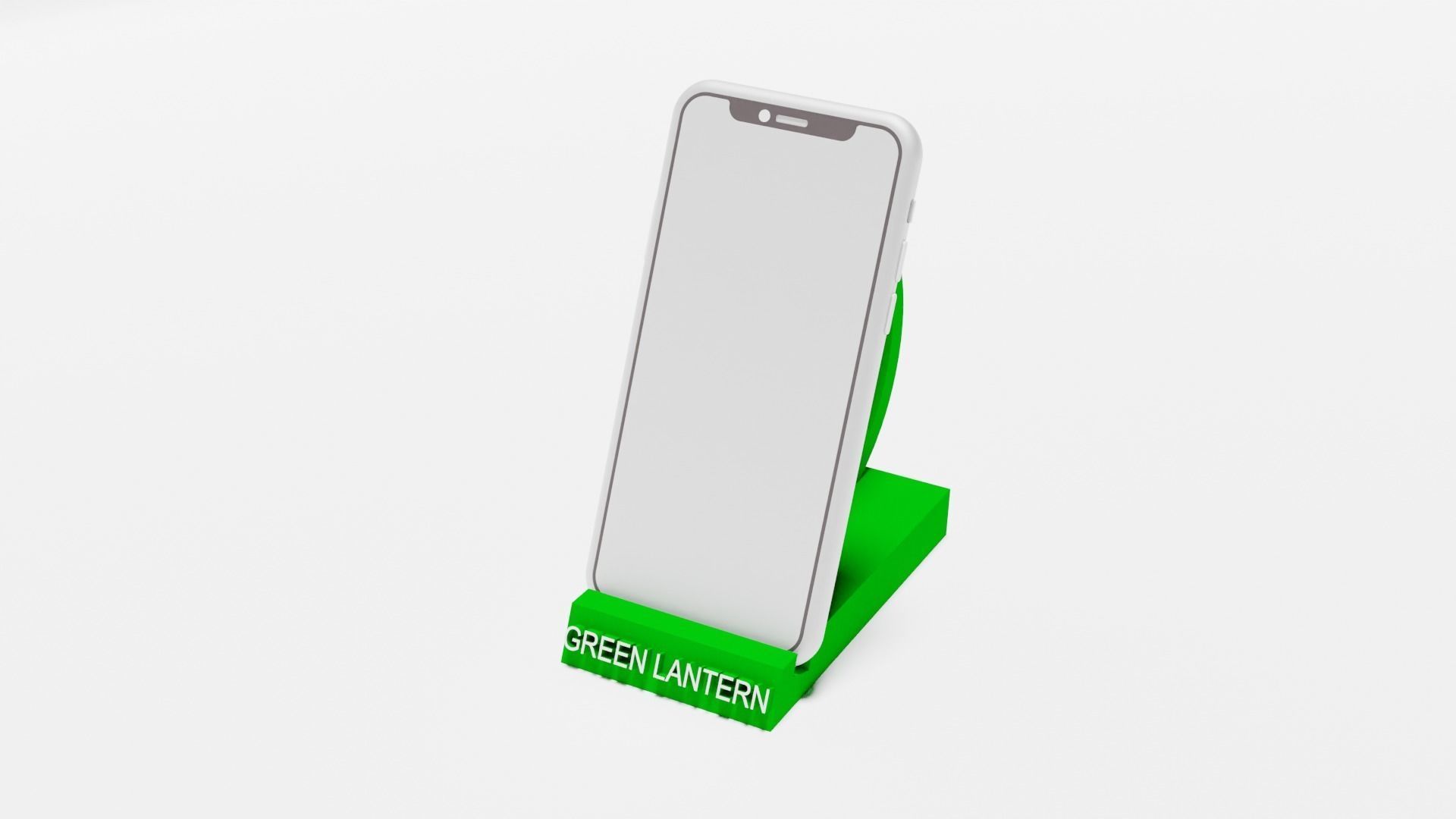 3D Green Lantern Phone Holder 3D print model_1