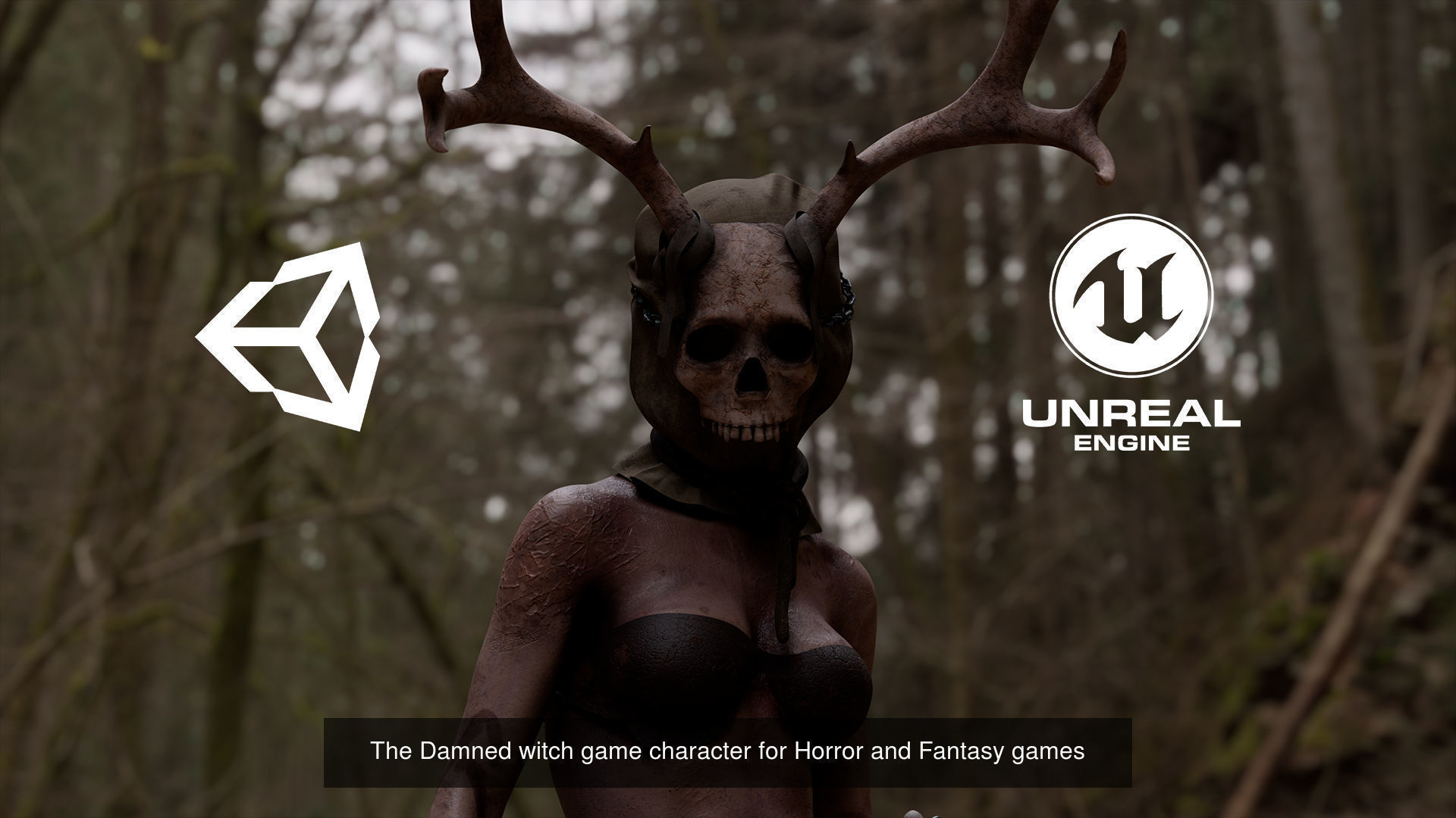 Mythical creatures pack game characters for Horror and Fantasy 3D Model Collection_5