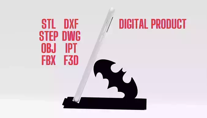 3D Batman Phone Holder