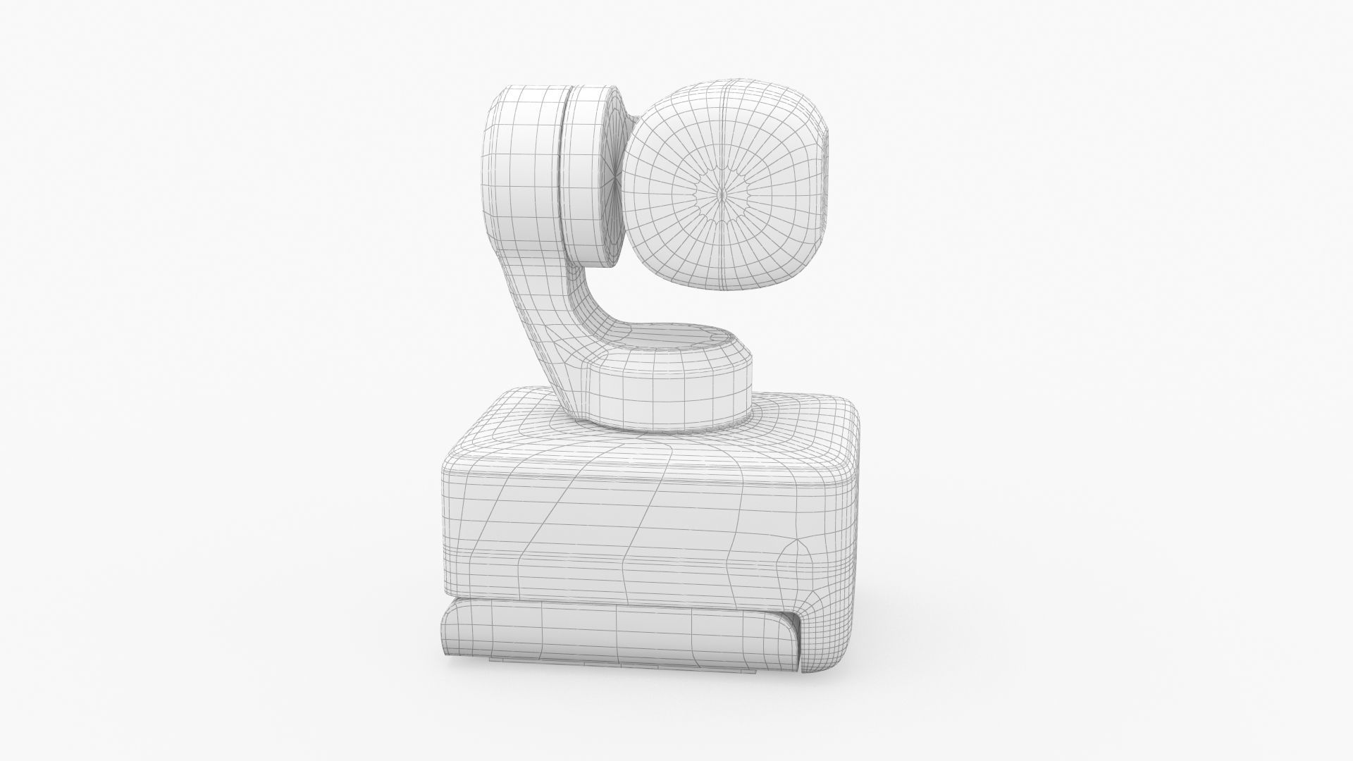 USB Webcam Insta360 Link  Low-poly 3D model_10