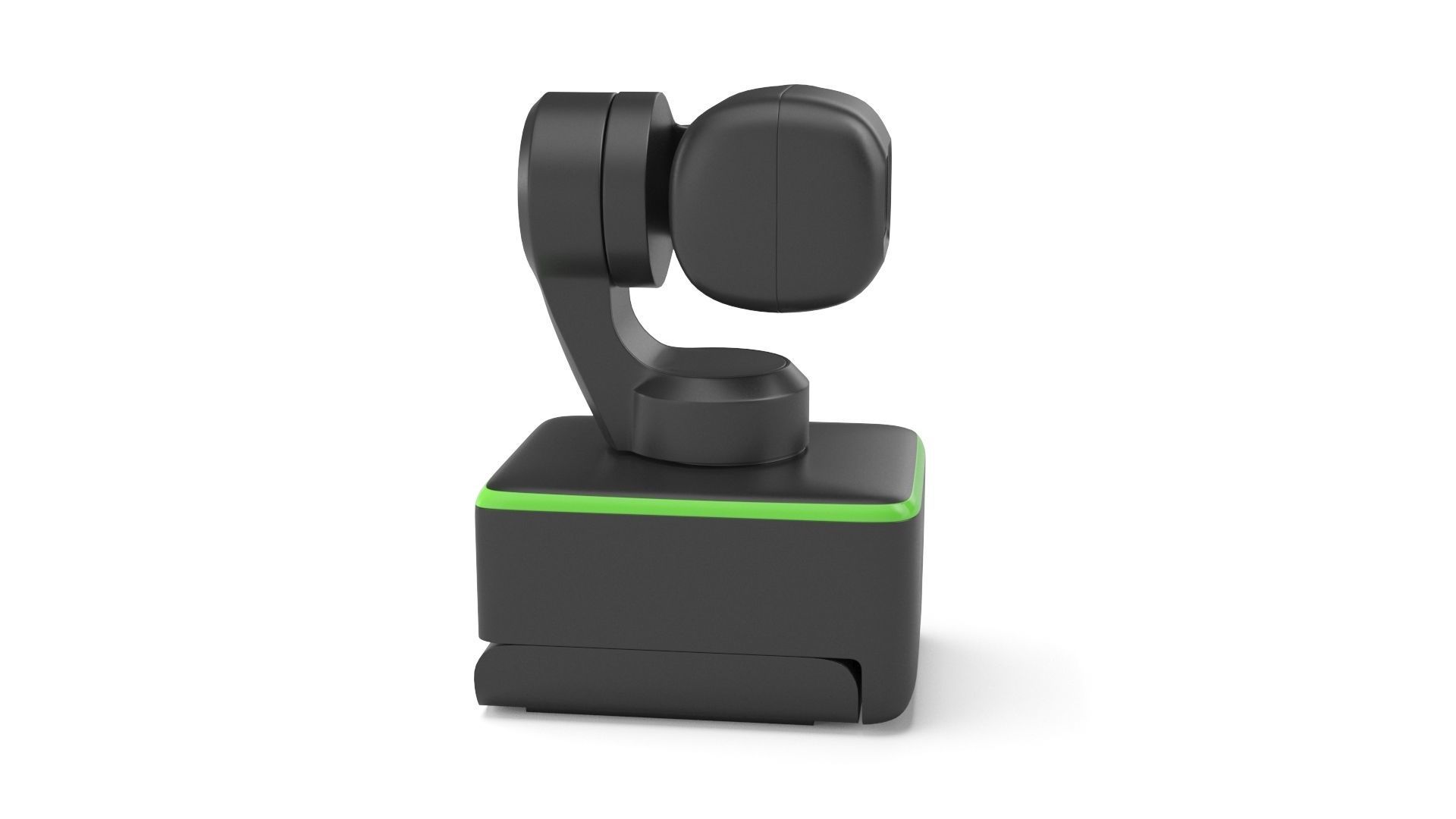 USB Webcam Insta360 Link  Low-poly 3D model_9