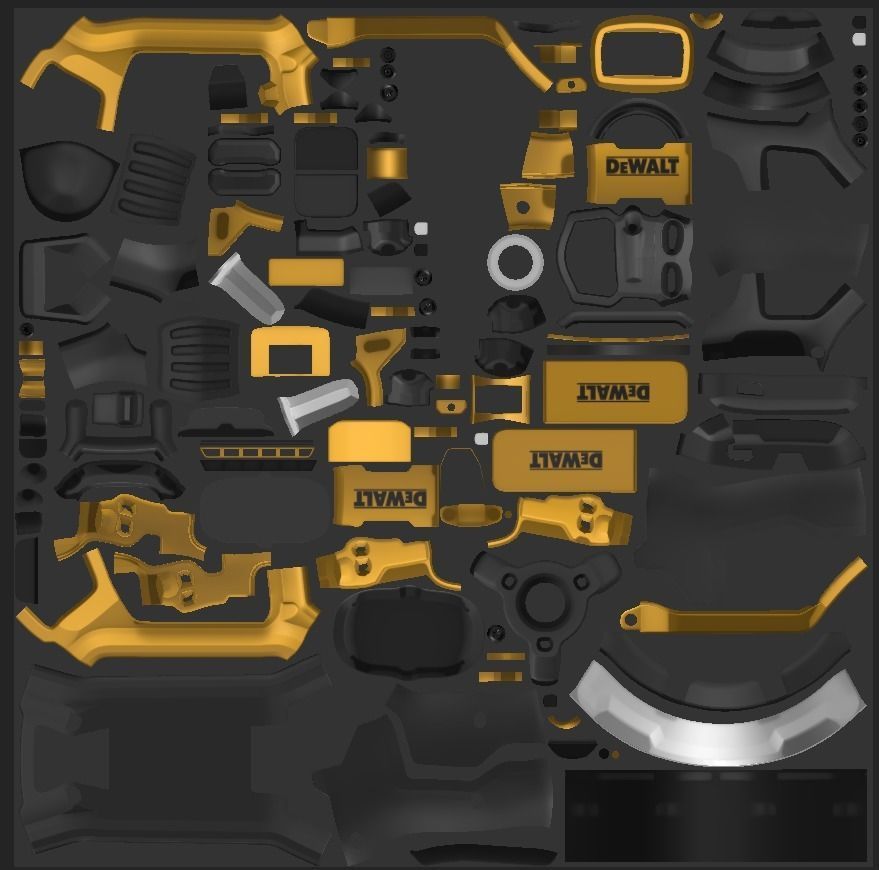 DeWalt DCF850N-KR 3D model_7