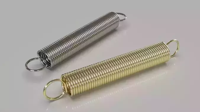 Hook Spring 3D print model