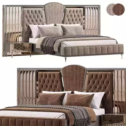 Peltona Avangarde Bed By Evgor Collection