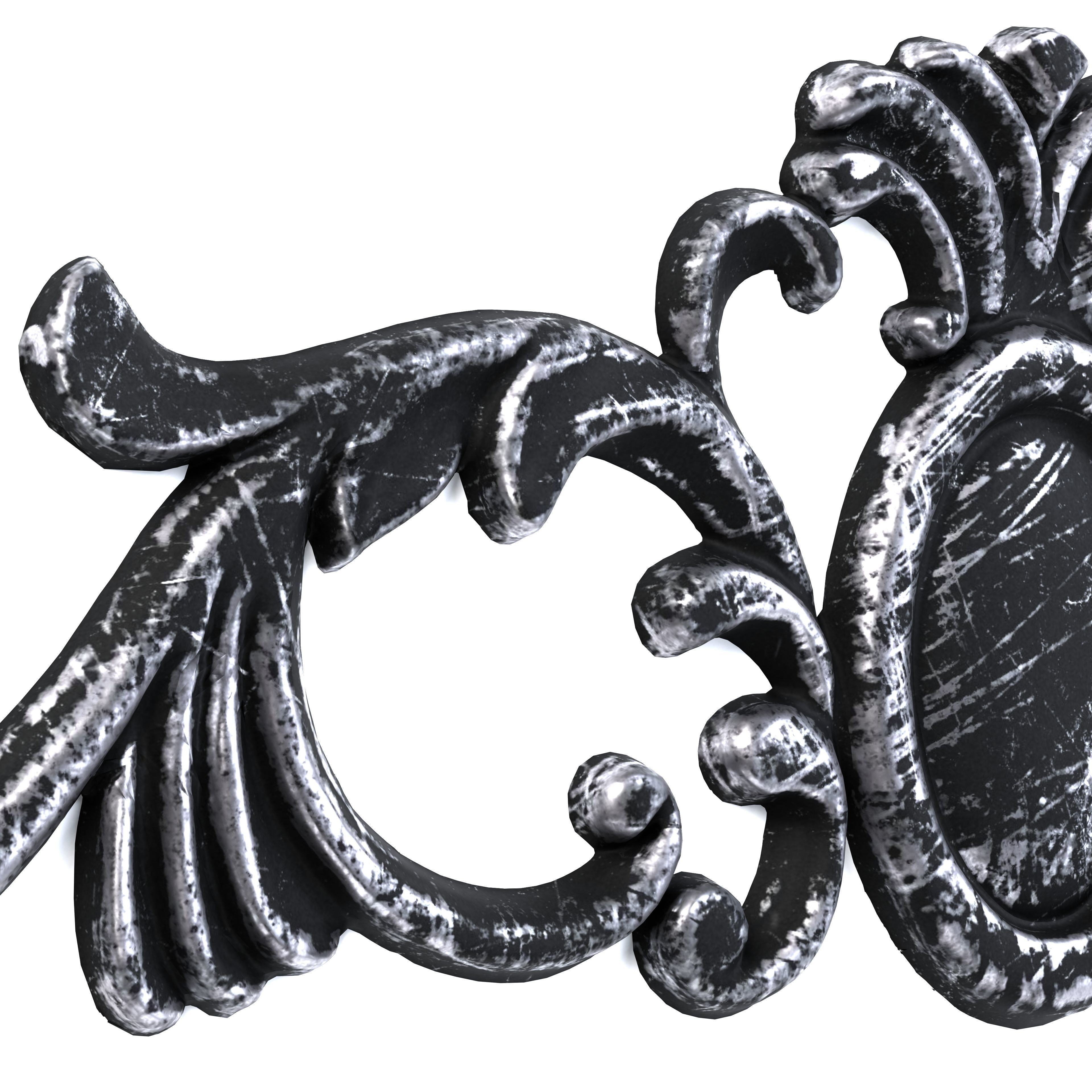 4 Low-Poly Ornament Vol 08-3 Low-poly 3D model_2