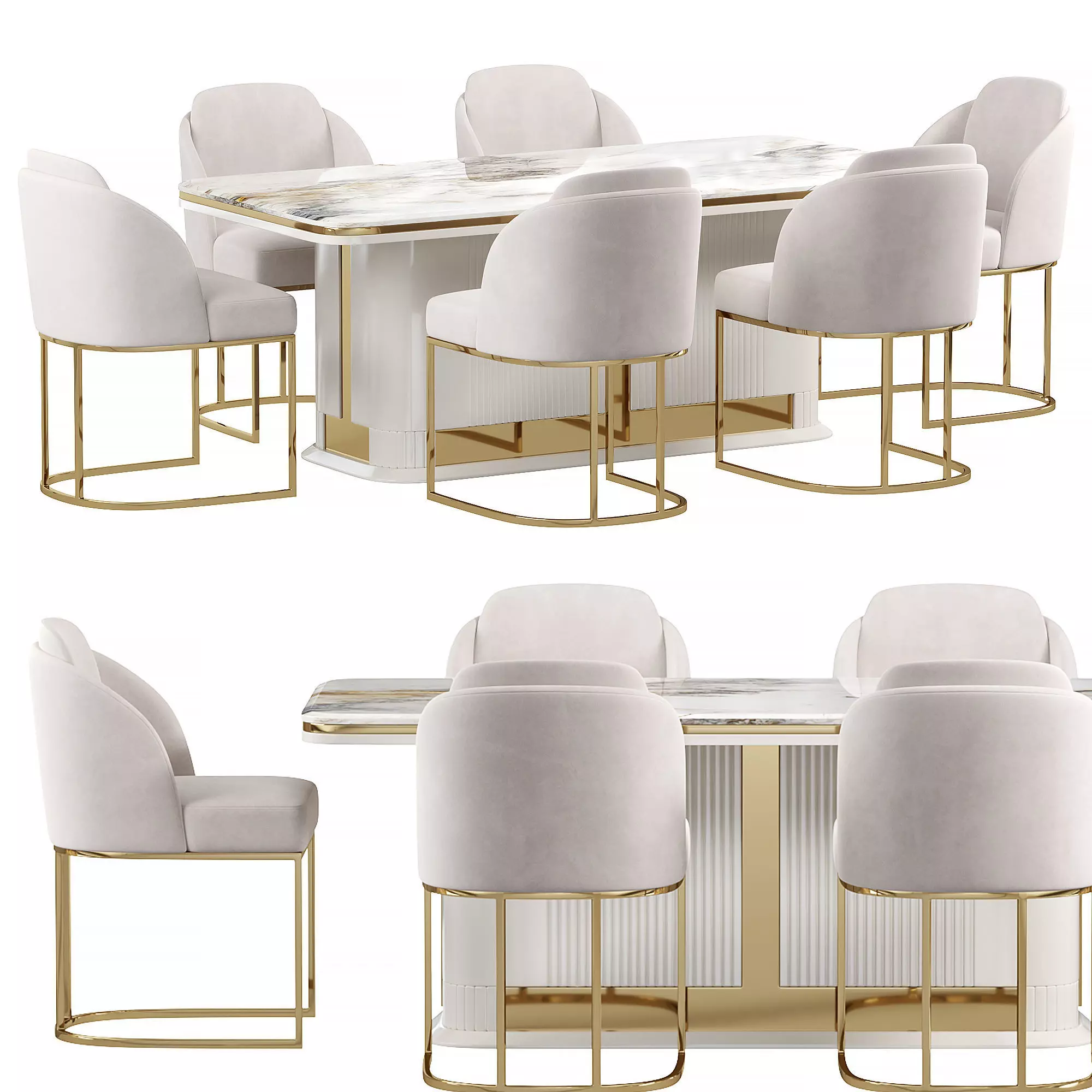 STYLE DINING Chair by atmacha 3D model_0